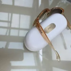 Chloe | Accessories | Chloe Tan And Brown Oversized Gradient 